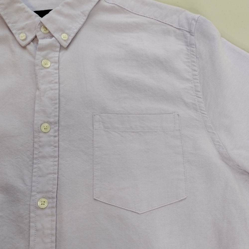 Burton Men's Wear Short Sleeve Button Down Shirt Size Large - Picture 9 of 15